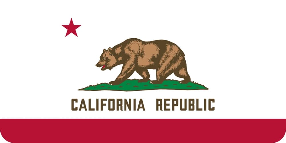 California state flag