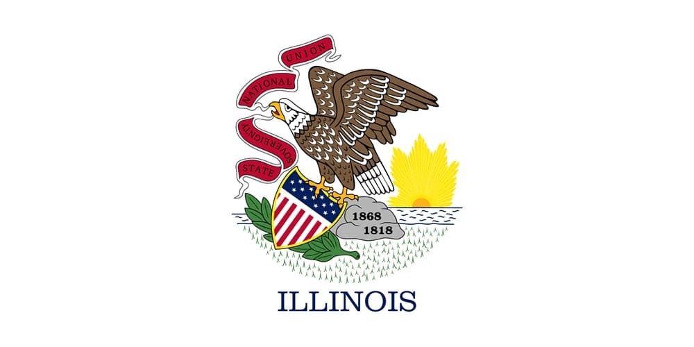 Illinois state flag