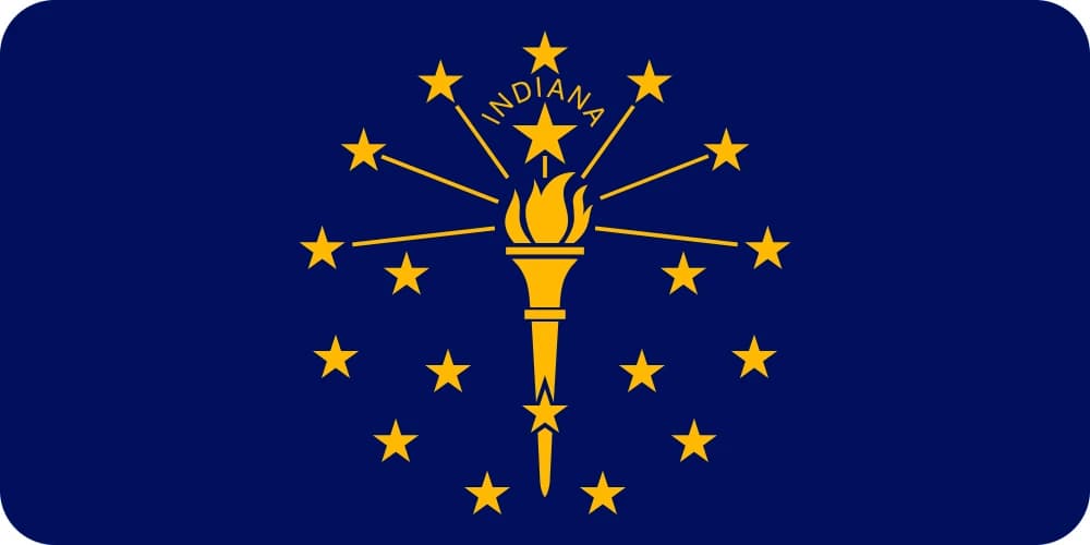 Indiana state flag