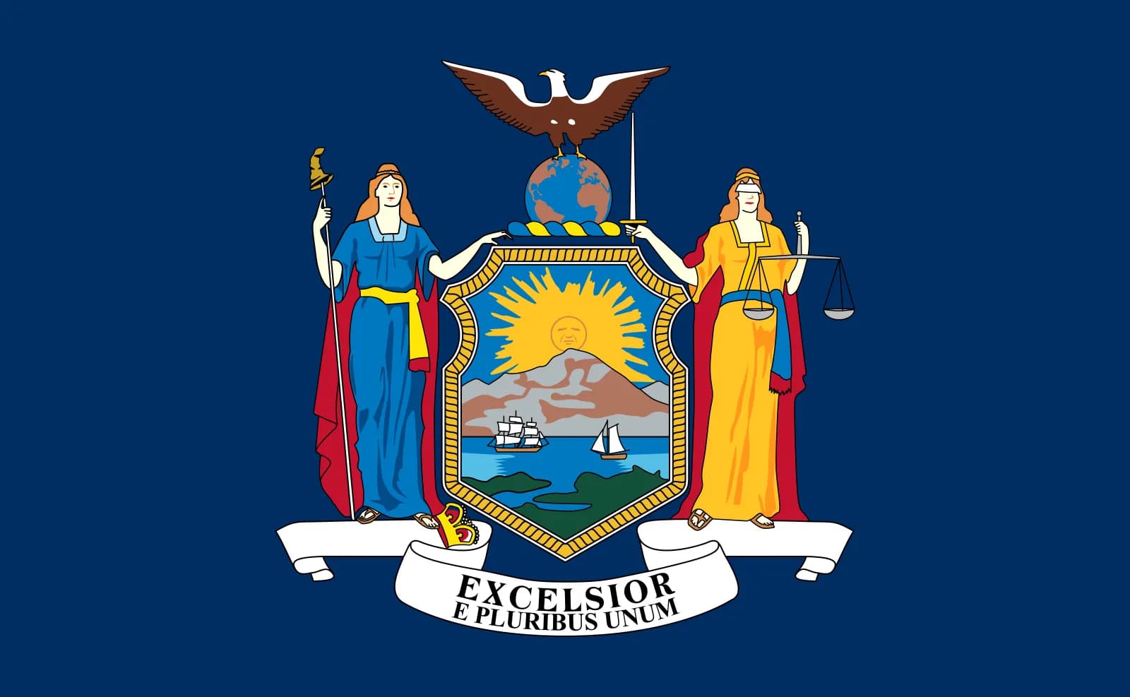 New York state flag