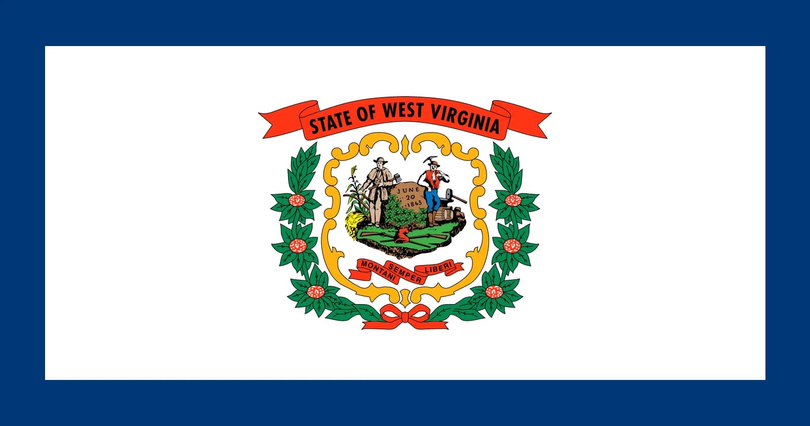 West Virginia state flag